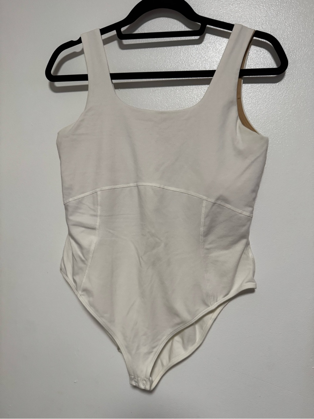 Old Navy Cream Women's One-Piece Bodysuit